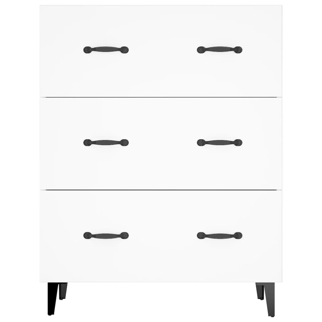 vidaXL Sideboard White 69.5x34x90 cm Engineered Wood