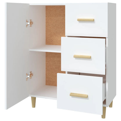 vidaXL Sideboard White 69.5x34x90 cm Engineered Wood