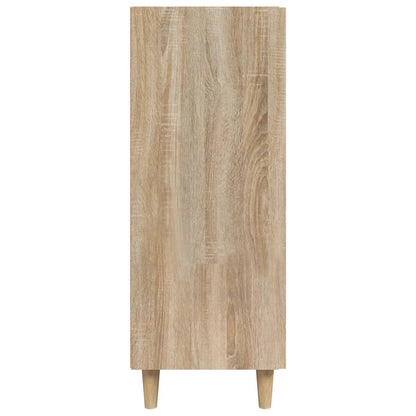 vidaXL Sideboard Sonoma Oak 69.5x34x90 cm Engineered Wood