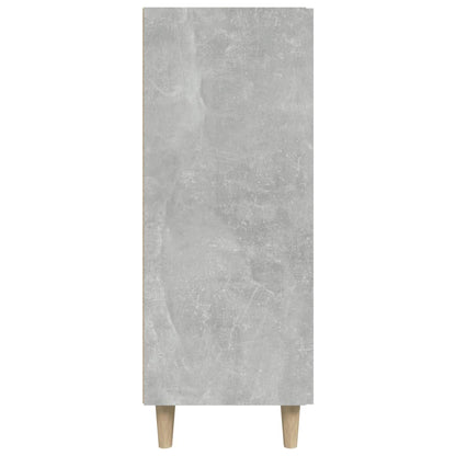 vidaXL Sideboard Concrete Grey 69.5x34x90 cm Engineered Wood