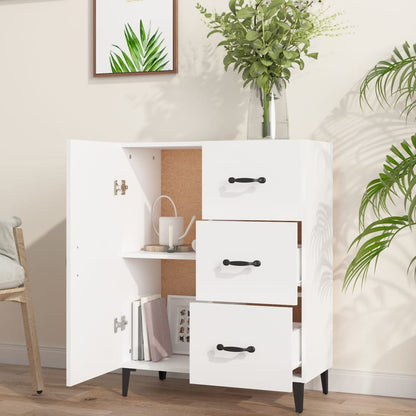 vidaXL Sideboard White 69.5x34x90 cm Engineered Wood