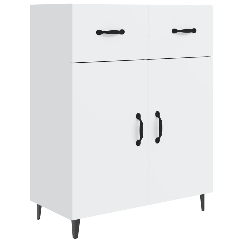 vidaXL Sideboard White 69.5x34x90 cm Engineered Wood