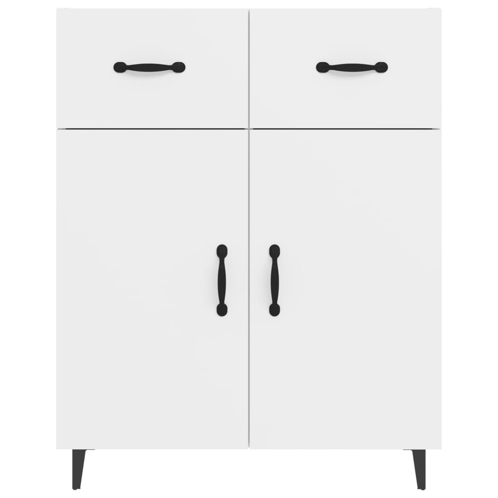 vidaXL Sideboard White 69.5x34x90 cm Engineered Wood
