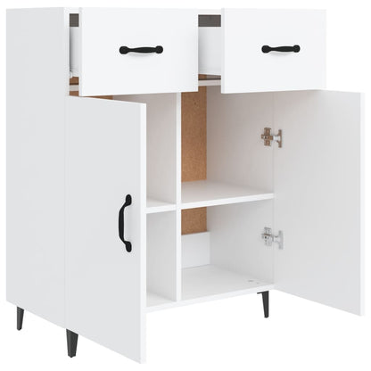vidaXL Sideboard White 69.5x34x90 cm Engineered Wood