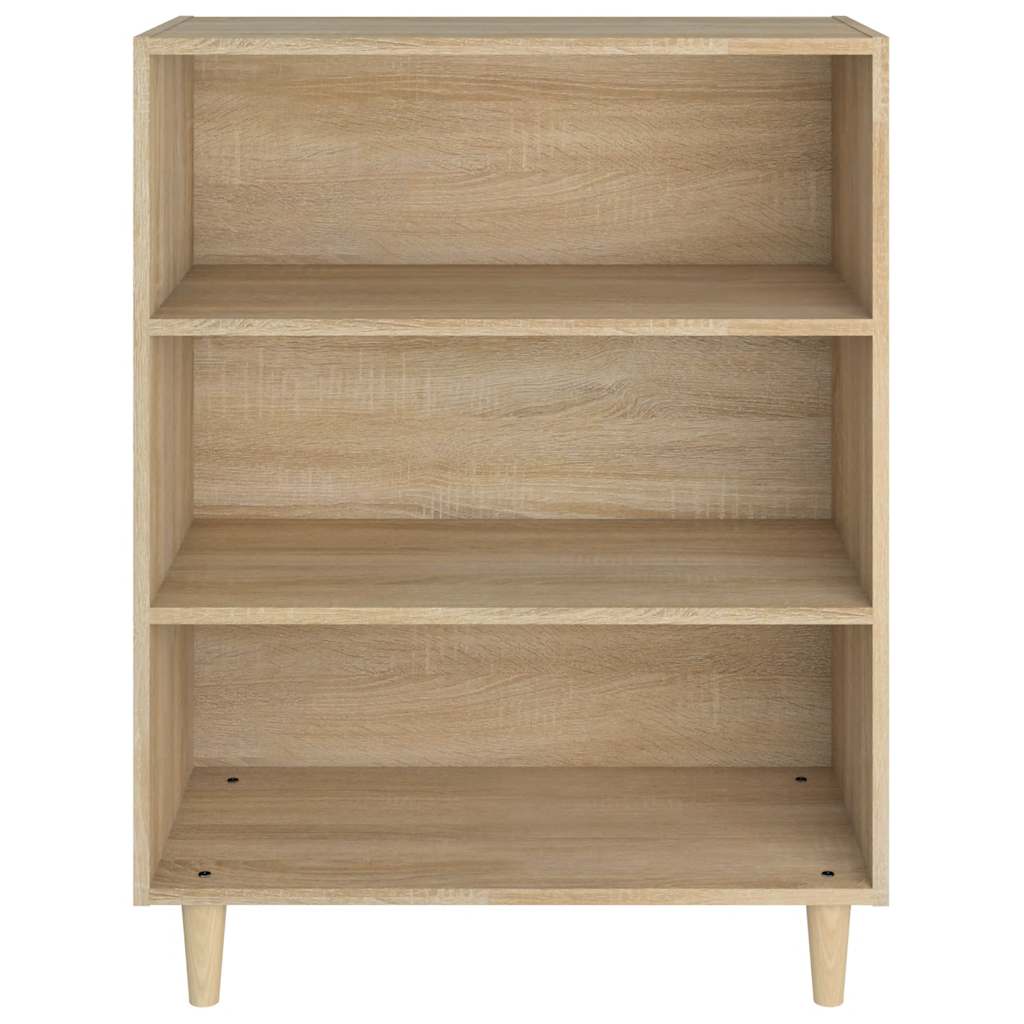 vidaXL Sideboard Sonoma Oak 69.5x32.5x90 cm Engineered Wood