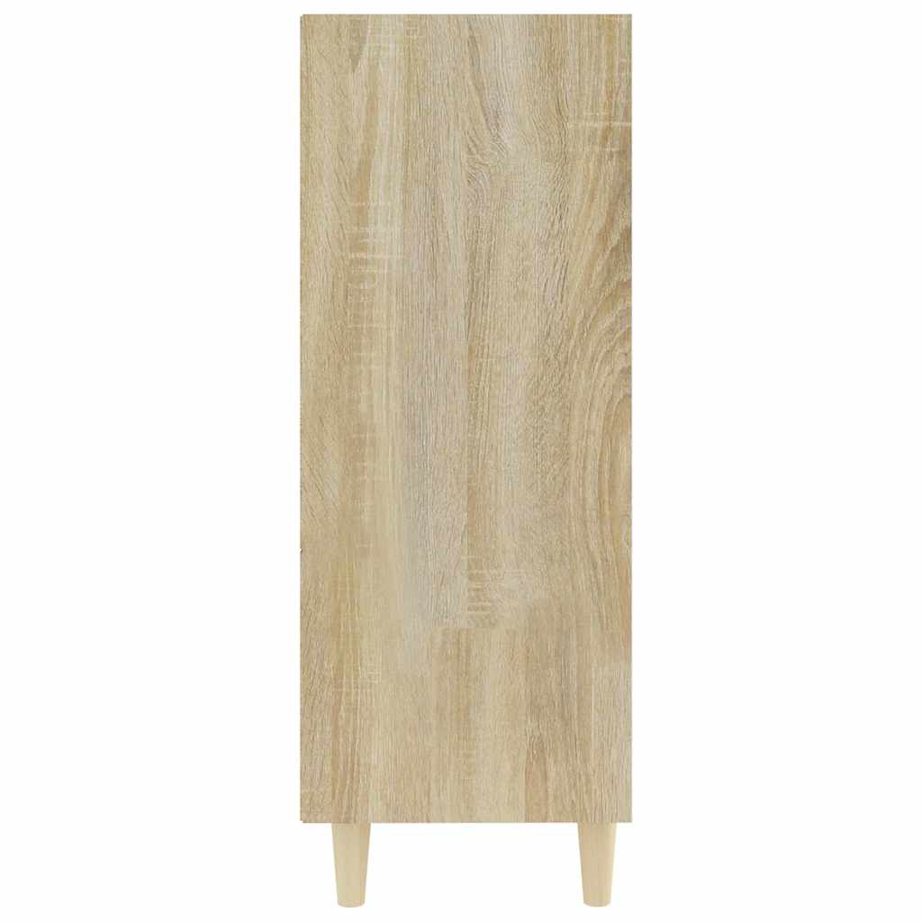 vidaXL Sideboard Sonoma Oak 69.5x32.5x90 cm Engineered Wood