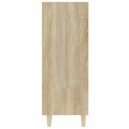 vidaXL Sideboard Sonoma Oak 69.5x32.5x90 cm Engineered Wood