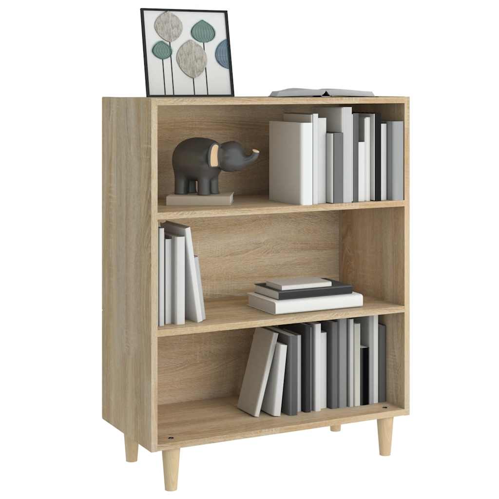 vidaXL Sideboard Sonoma Oak 69.5x32.5x90 cm Engineered Wood