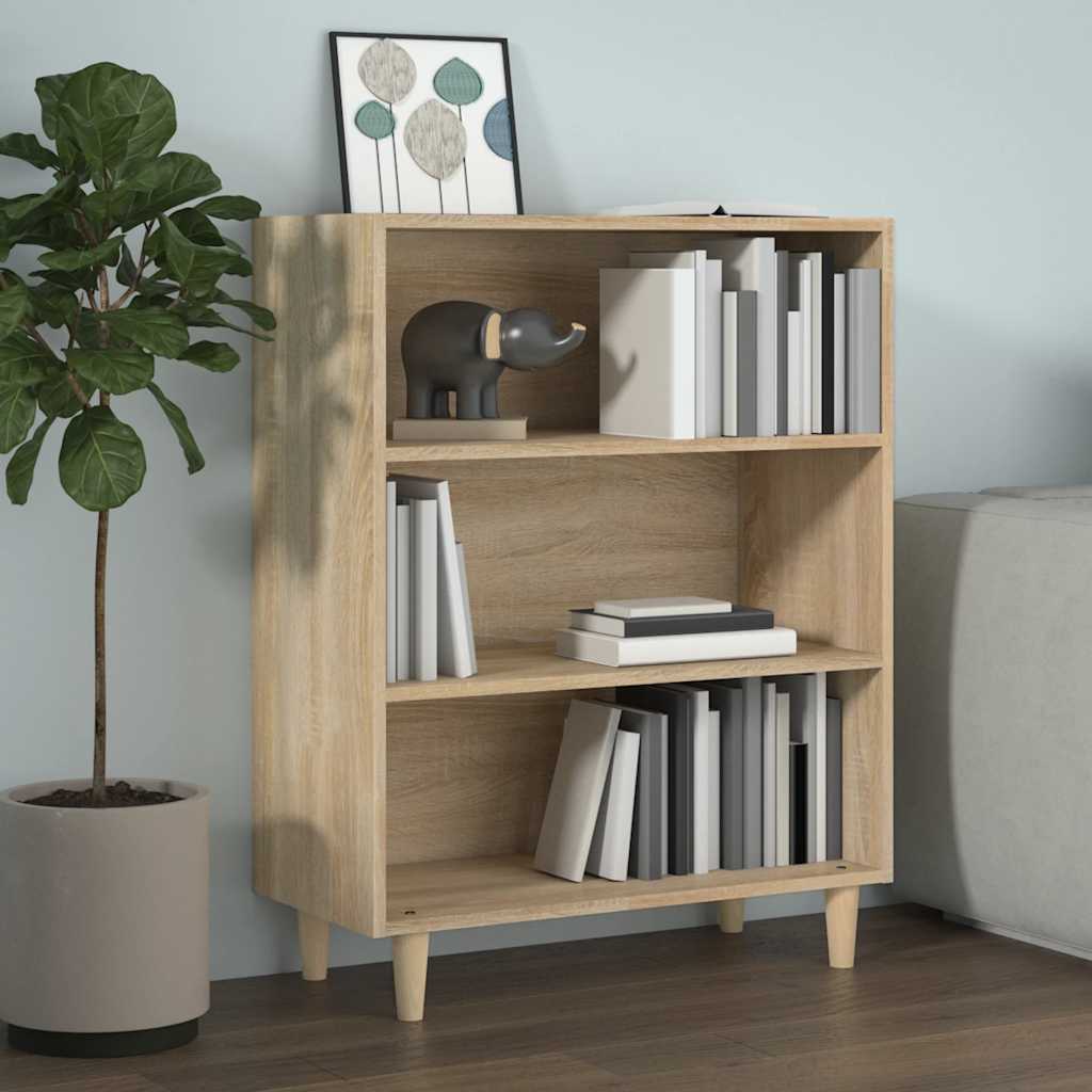 vidaXL Sideboard Sonoma Oak 69.5x32.5x90 cm Engineered Wood