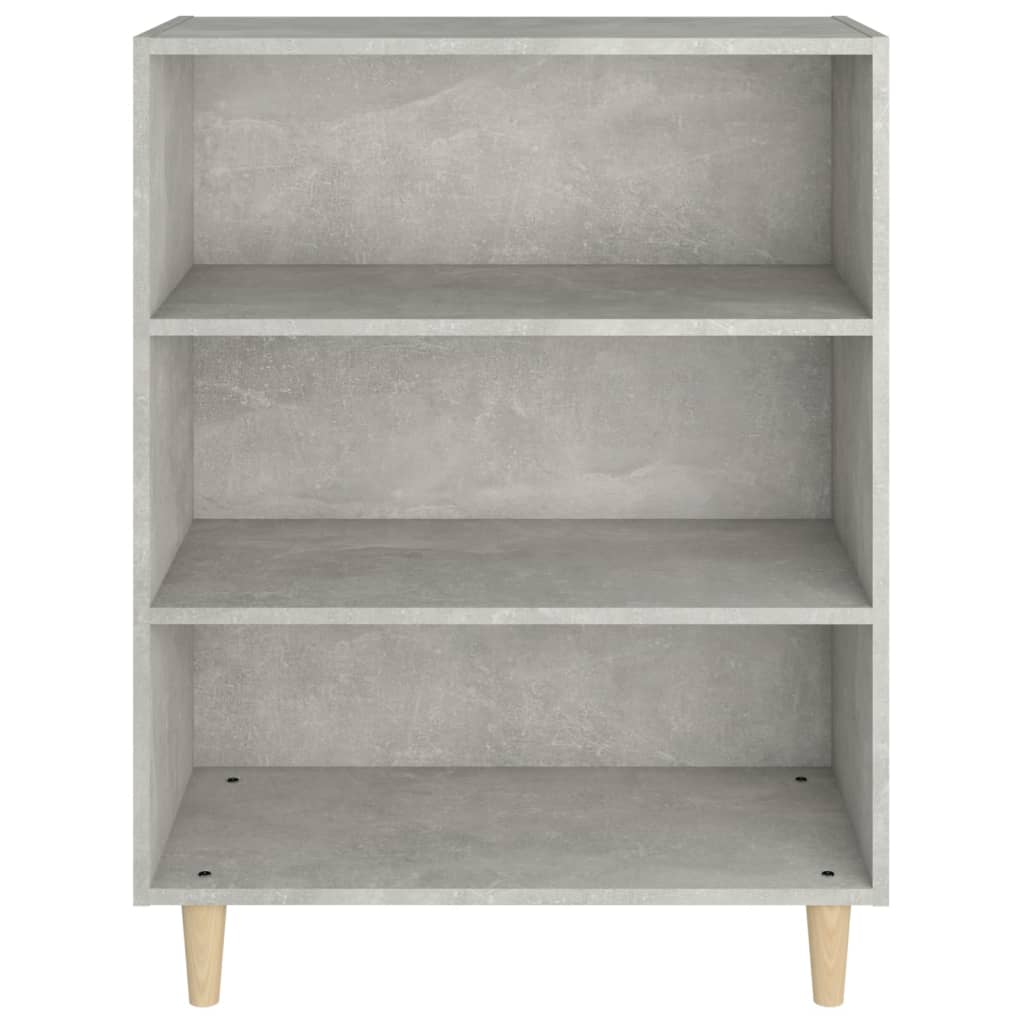 vidaXL Sideboard Concrete Grey 69.5x32.5x90 cm Engineered Wood