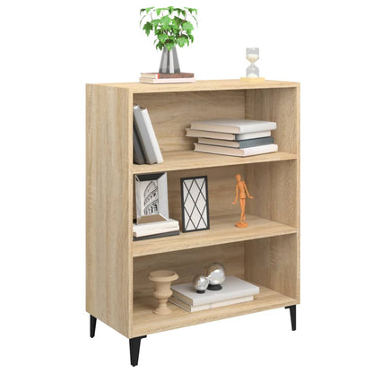 vidaXL Sideboard Sonoma Oak 69.5x32.5x90 cm Engineered Wood