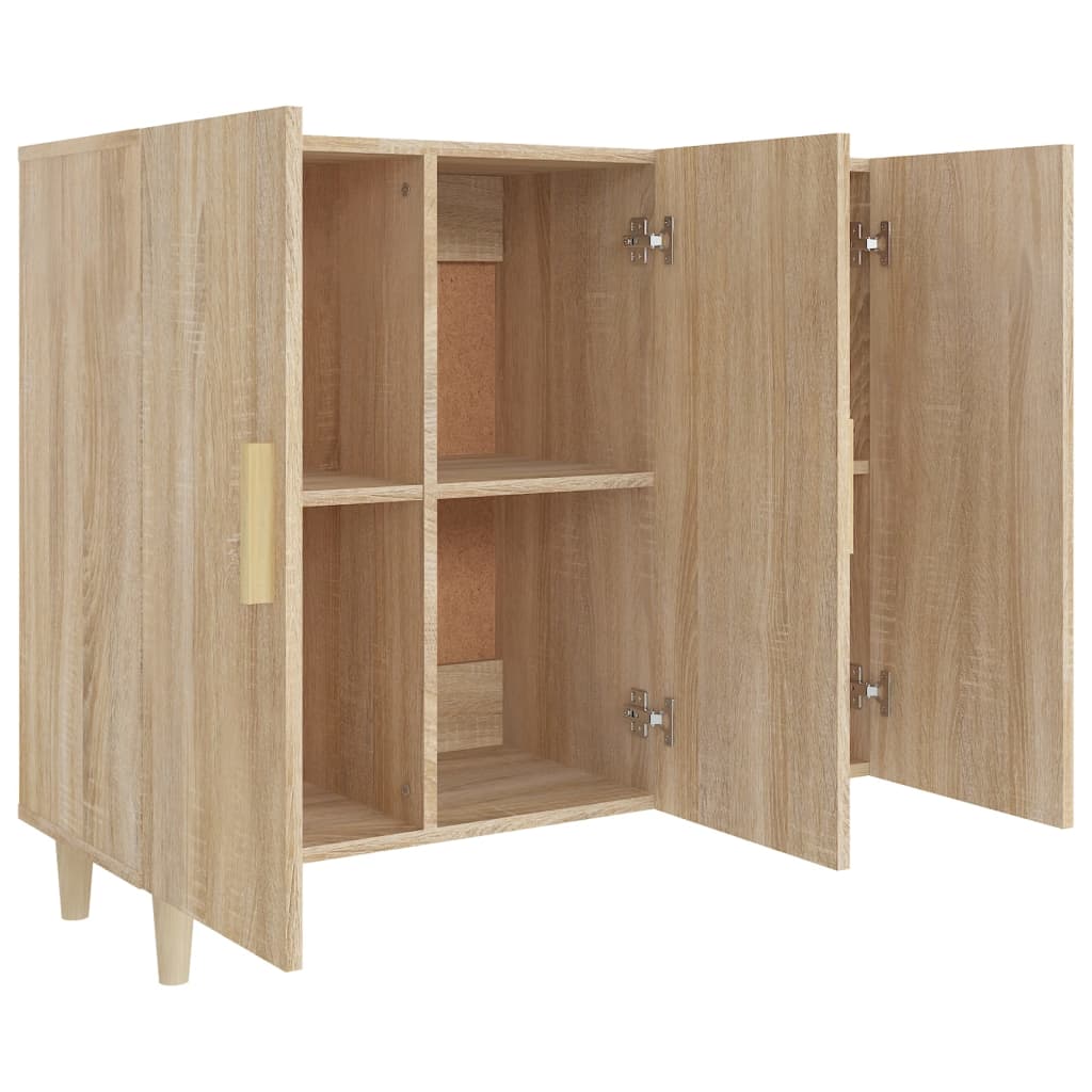 vidaXL Sideboard | Sonoma Oak | Engineered wood | Medium | Sideboard