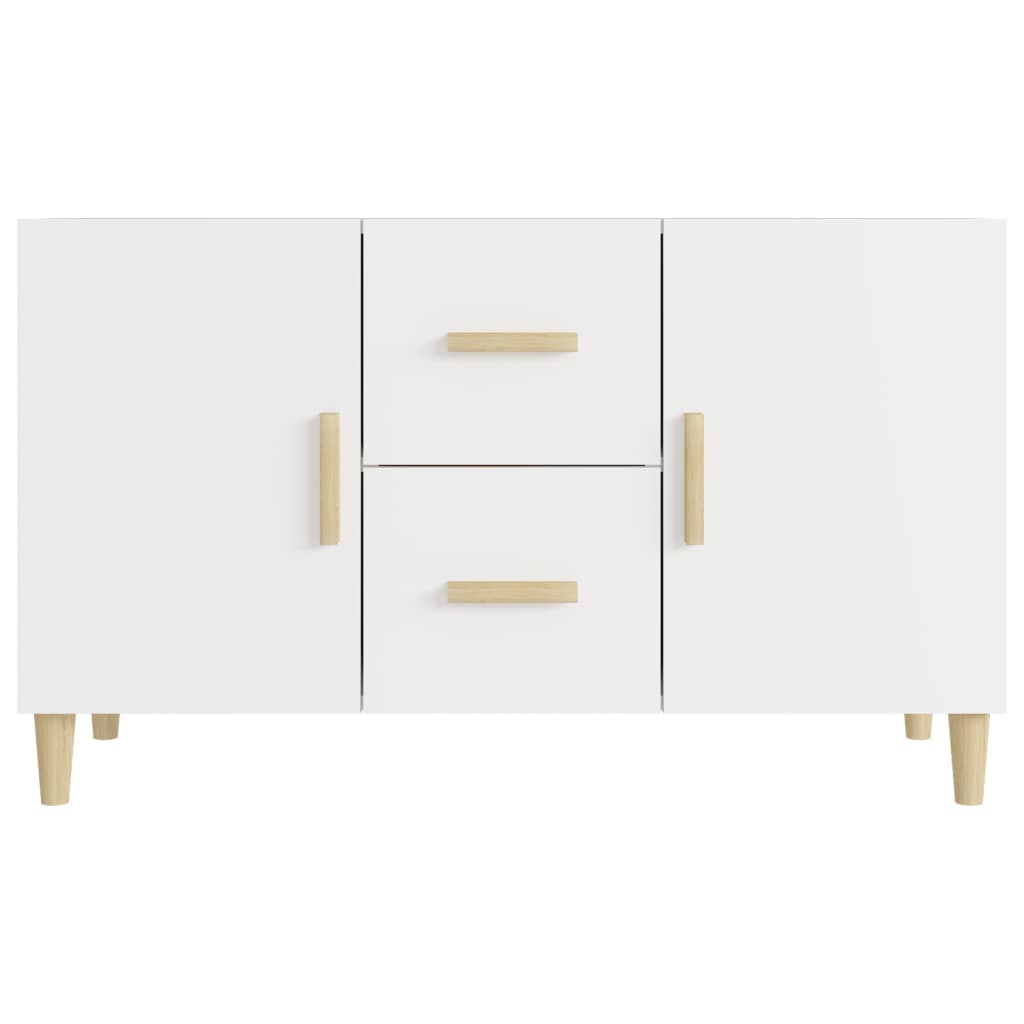 vidaXL Sideboard White 100x36x60 cm Engineered Wood