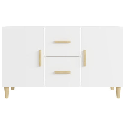vidaXL Sideboard White 100x36x60 cm Engineered Wood
