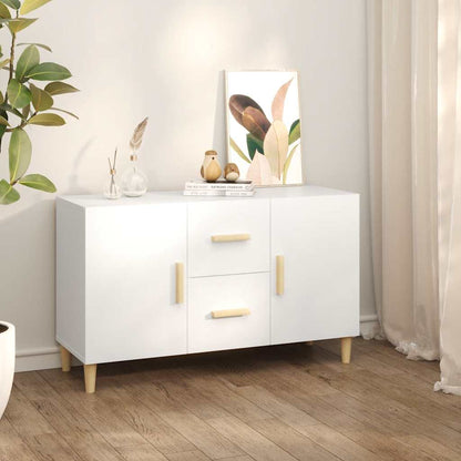 vidaXL Sideboard White 100x36x60 cm Engineered Wood