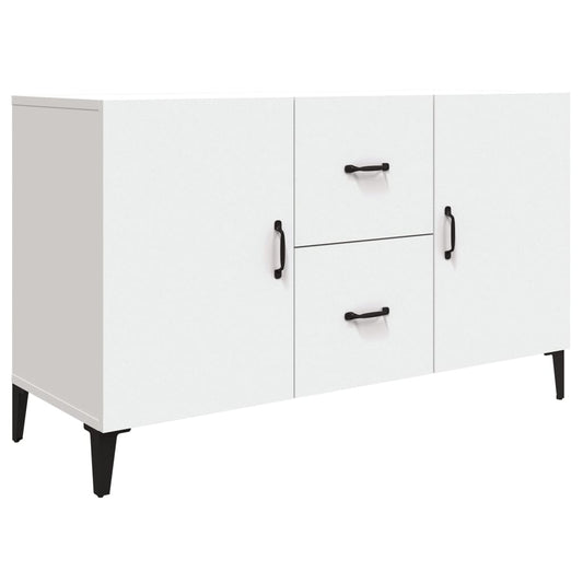 vidaXL Sideboard | White | Engineered wood | Medium | Sideboard | Rectangular