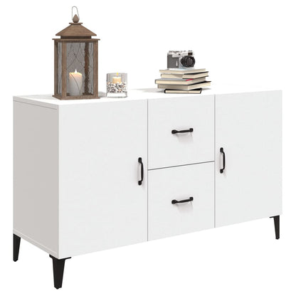 vidaXL Sideboard | White | Engineered wood | Medium | Sideboard | Rectangular