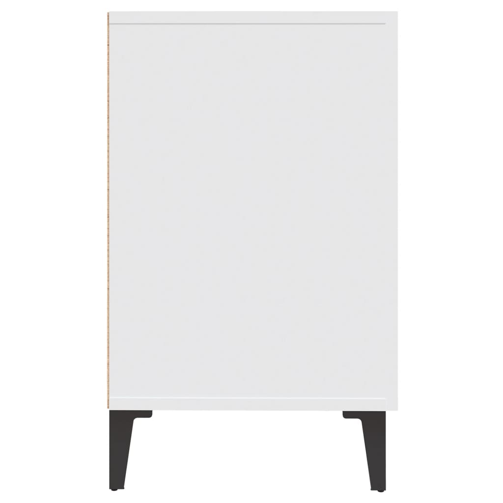 vidaXL Sideboard | White | Engineered wood | Medium | Sideboard | Rectangular
