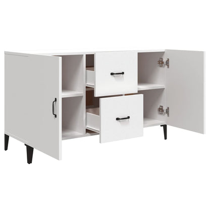 vidaXL Sideboard | White | Engineered wood | Medium | Sideboard | Rectangular