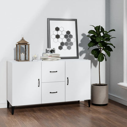 vidaXL Sideboard | White | Engineered wood | Medium | Sideboard | Rectangular