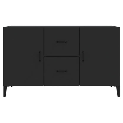 vidaXL Sideboard Black 100x36x60 cm Engineered Wood