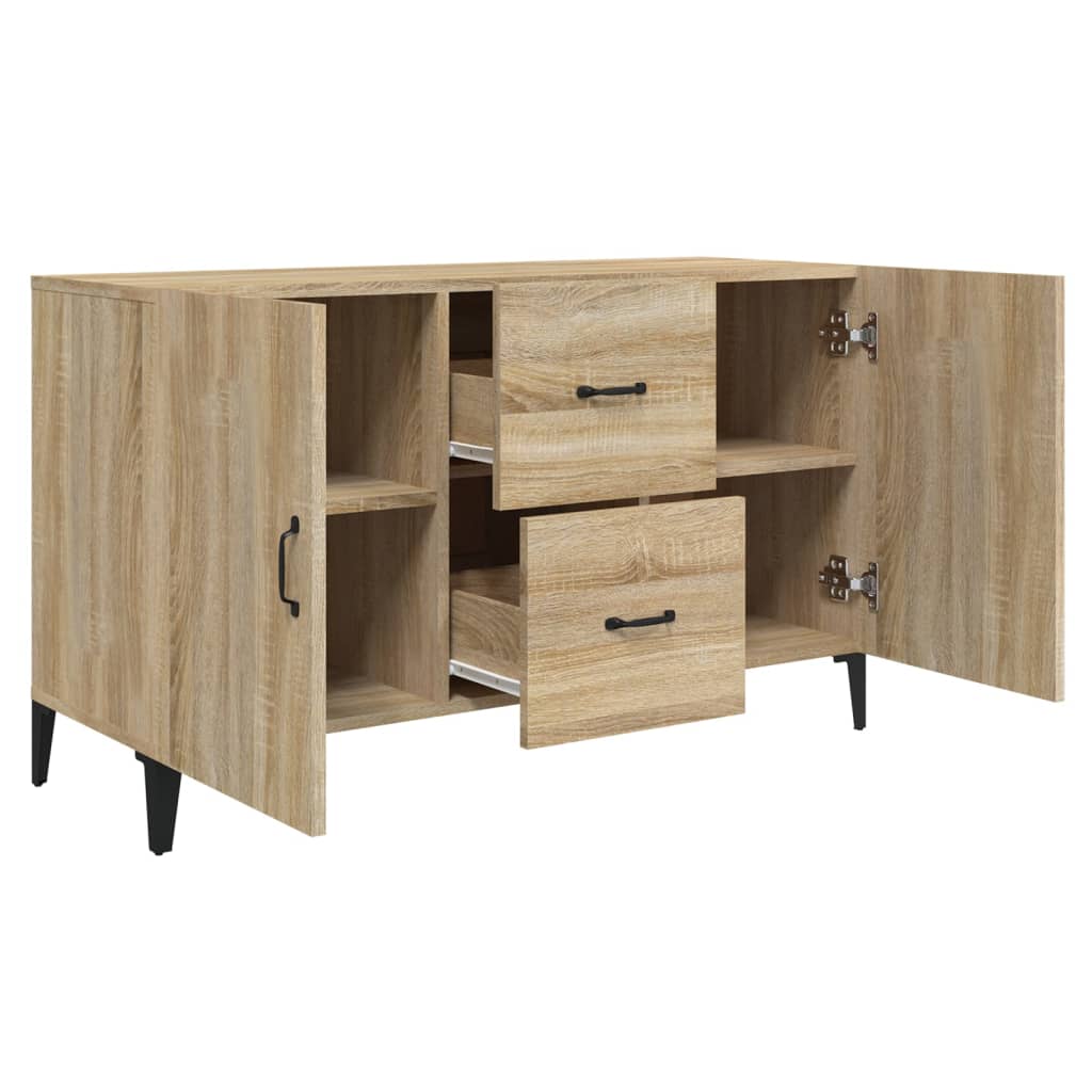 vidaXL Sideboard | Sonoma oak | Engineered wood | 100 x 36 x 60 cm | Sideboard