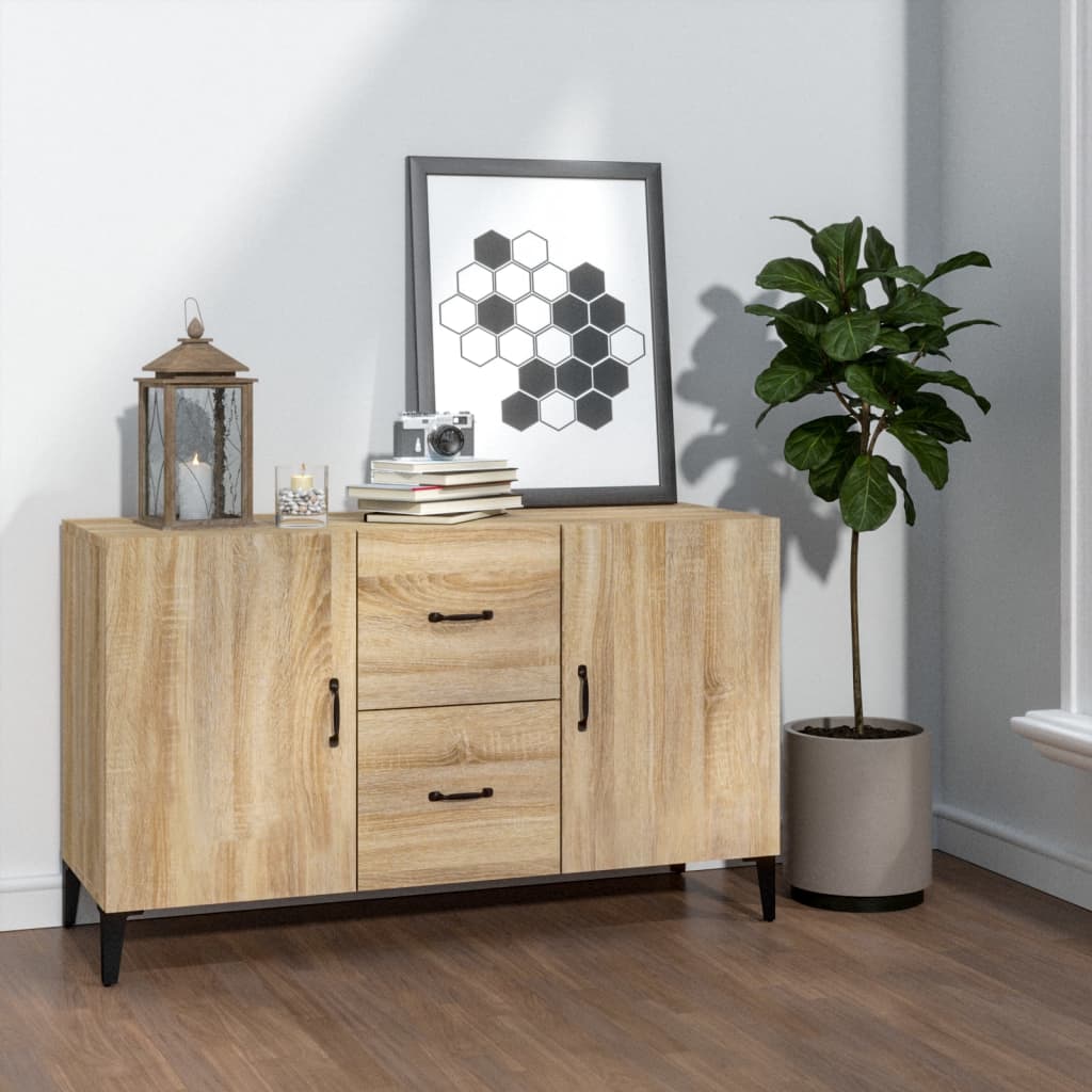 vidaXL Sideboard | Sonoma oak | Engineered wood | 100 x 36 x 60 cm | Sideboard