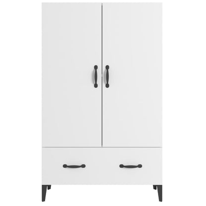 vidaXL Highboard | White | Engineered wood | Tall | Highboard | Rectangular