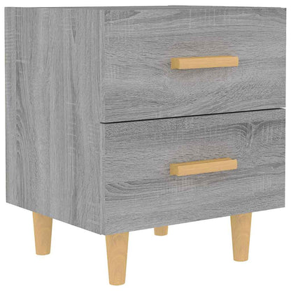 vidaXL Bed Cabinet Grey Sonoma 40x35x47,5 cm