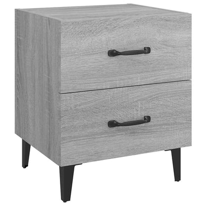 vidaXL Bedside Cabinet Grey Sonoma 40x35x47,5 cm