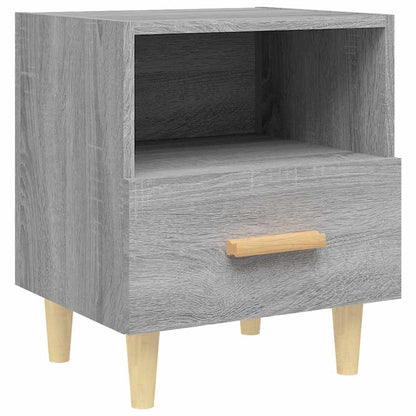 vidaXL Bedside Cabinet Grey Sonoma 40x35x47 cm
