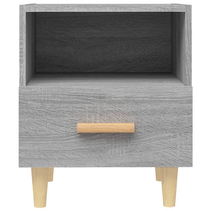 vidaXL Bedside Cabinets 2 pcs Grey Sonoma 40x35x47 cm