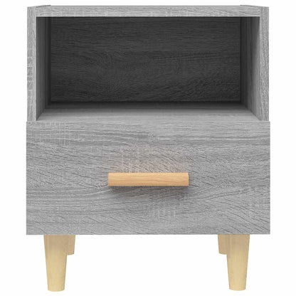 vidaXL Bedside Cabinets 2 pcs Grey Sonoma 40x35x47 cm
