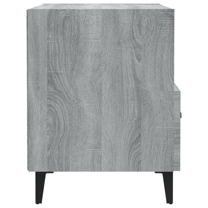 vidaXL Bedside Cabinets 2 pcs Grey Sonoma Engineered Wood