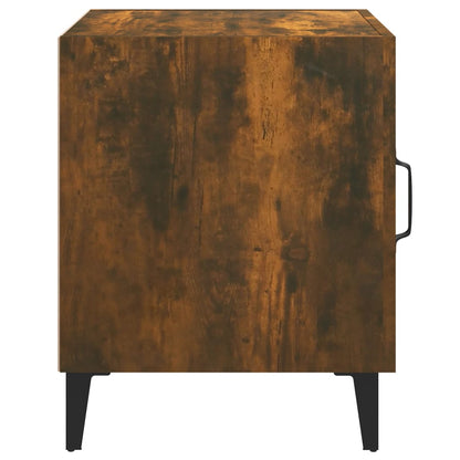vidaXL Bedside Cabinets 2 pcs Smoked Oak Engineered Wood
