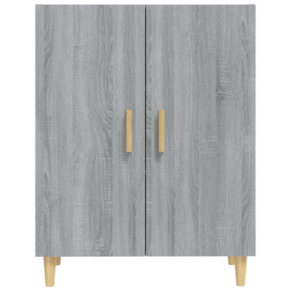 vidaXL Sideboard Grey Sonoma 70x34x90 cm Engineered Wood