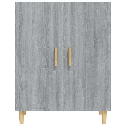 vidaXL Sideboard Grey Sonoma 70x34x90 cm Engineered Wood
