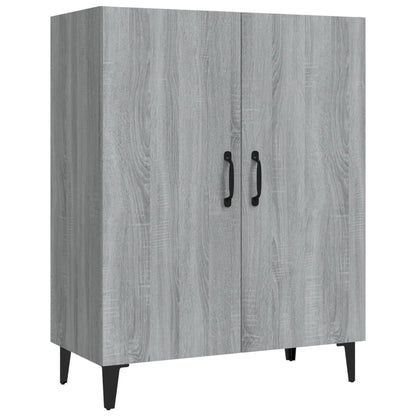vidaXL Sideboard Grey Sonoma 70x34x90 cm Engineered Wood