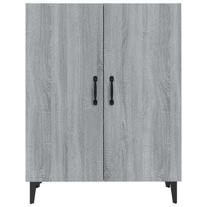 vidaXL Sideboard Grey Sonoma 70x34x90 cm Engineered Wood