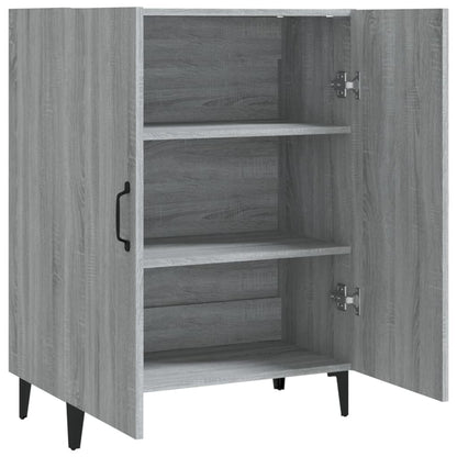 vidaXL Sideboard Grey Sonoma 70x34x90 cm Engineered Wood
