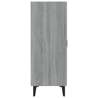 vidaXL Sideboard Grey Sonoma 70x34x90 cm Engineered Wood