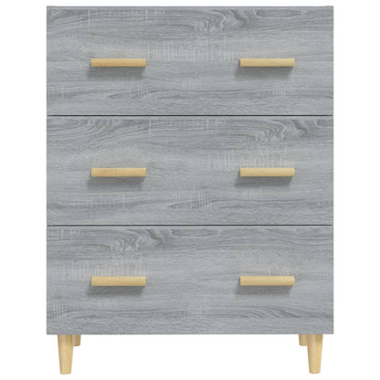 vidaXL Sideboard Grey Sonoma 70x34x90 cm Engineered Wood