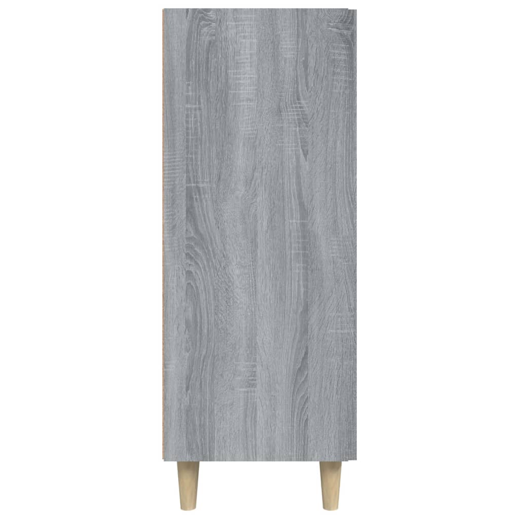vidaXL Sideboard Grey Sonoma 69.5x34x90 cm Engineered Wood