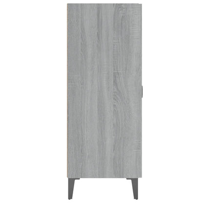 vidaXL Sideboard Grey Sonoma 69.5x34x90 cm Engineered Wood