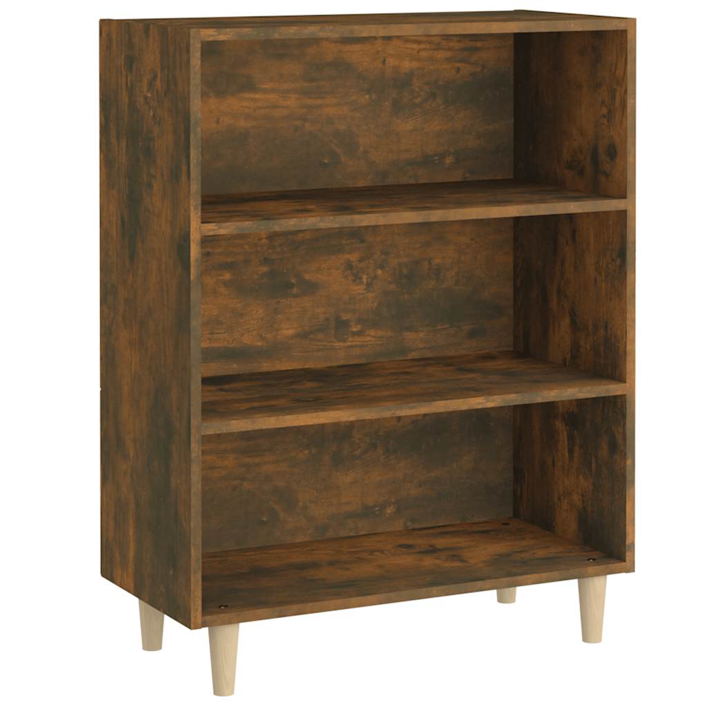 vidaXL Sideboard Smoked Oak 69.5x32.5x90 cm Engineered Wood