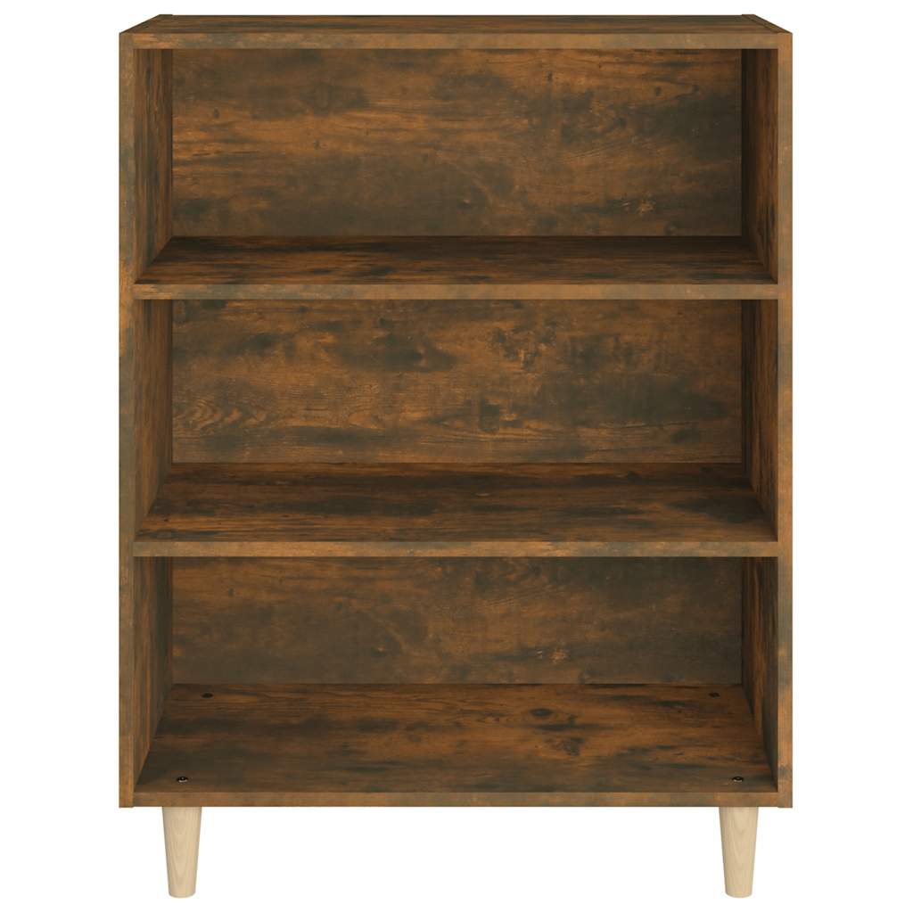 vidaXL Sideboard Smoked Oak 69.5x32.5x90 cm Engineered Wood