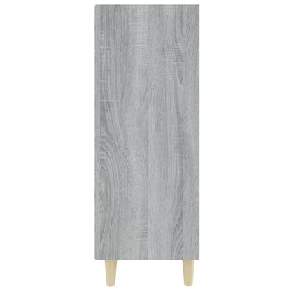vidaXL Sideboard Grey Sonoma 69.5x32.5x90 cm Engineered Wood