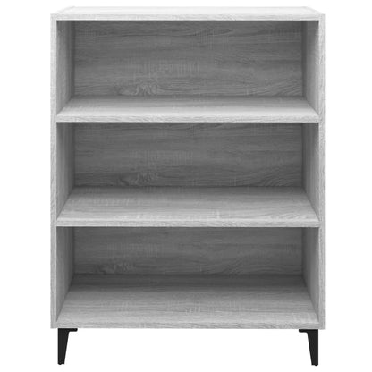 vidaXL Sideboard Grey Sonoma 69.5x32.5x90 cm Engineered Wood