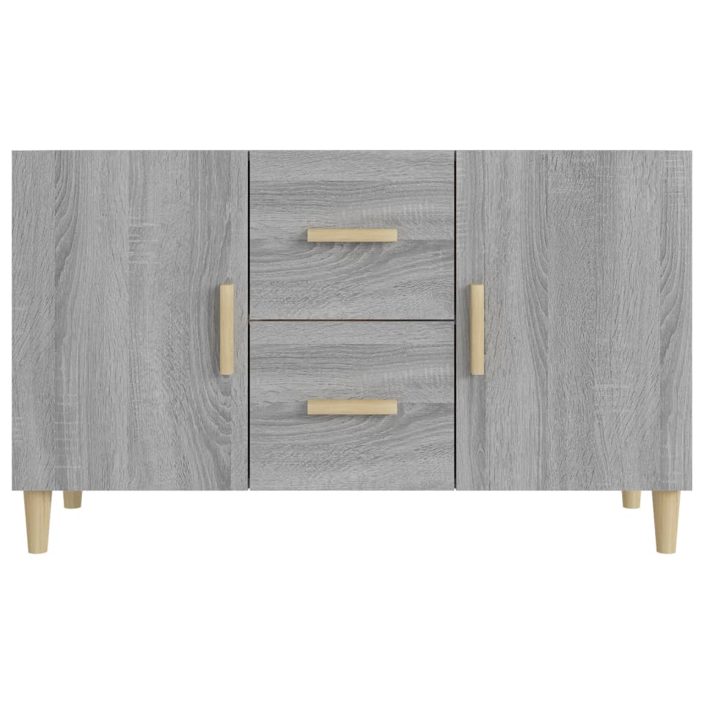 vidaXL Sideboard Grey Sonoma 100x36x60 cm Engineered Wood