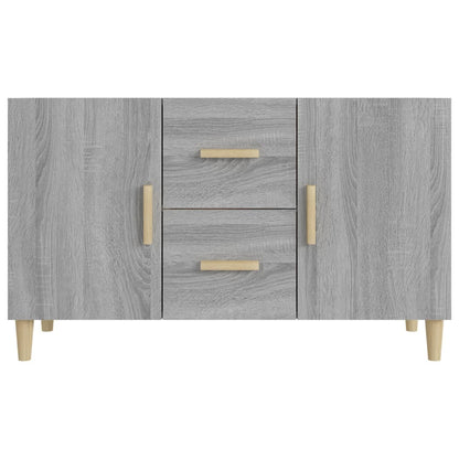 vidaXL Sideboard Grey Sonoma 100x36x60 cm Engineered Wood